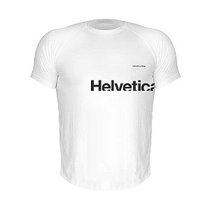 Camiseta Slim Nerderia e Lojaria helvetica Branca