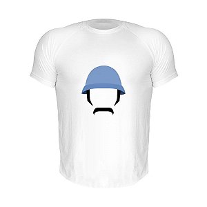 Camiseta Slim Nerderia e Lojaria seu madruga minimalista Branca