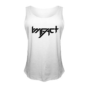 Camiseta Regata Nerderia e Lojaria kpop imfact Branca