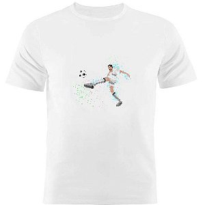 Camiseta Basica Nerderia e Lojaria soccer 2 Branca