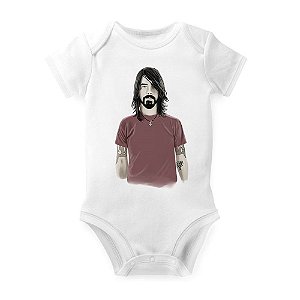 Body Nerderia e Lojaria dave grohl ilustraao BRANCO