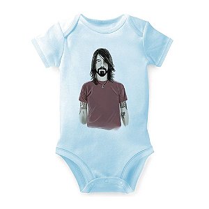 Body Nerderia e Lojaria dave grohl ilustraao AZUL