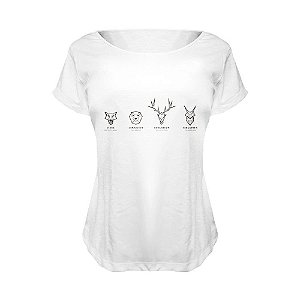 Camiseta Baby Look Nerderia e Lojaria game of thrones houses BRANCA