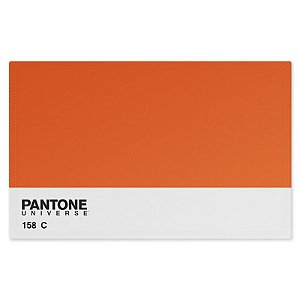 Jogo Americano (Kit 4 Unidades) Nerderia e Lojaria pantone laranja colorido