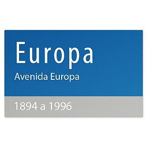 Jogo Americano (Kit 4 Unidades) Nerderia e Lojaria ruas europa colorido