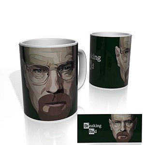 Caneca decorativa Nerderia e Lojaria breakingbad colorido