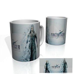 Caneca decorativa Nerderia e Lojaria final fantsy2 colorido