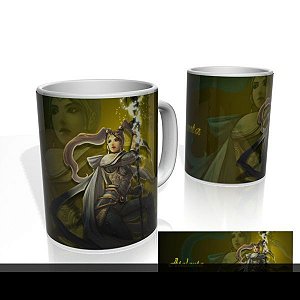 Caneca decorativa Nerderia e Lojaria priston atalanta colorido