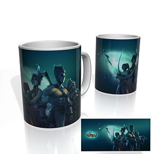 Caneca decorativa Nerderia e Lojaria priston01 colorido