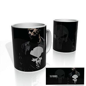 Caneca decorativa Nerderia e Lojaria punisher01 colorido