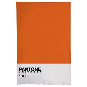 Pano De Prato Descorativo Nerderia e Lojaria pantone laranja colorido