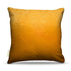 Almofada 45 x 45cm  Nerderia e Lojaria laranja colorido