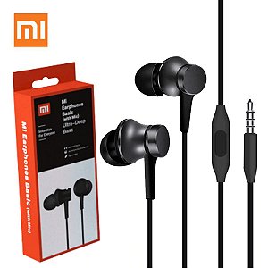 Fone de Ouvido Xiaomi P2 Ultra Deep Bass Redmi Mi C/ Microfone