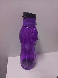 Garrafa Squeeze Estilo Tupperware Roxa 500ml Livre de BPA Com 5 Unidades
