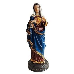 Imagem do Imaculado Coração de Maria [Resina/22cm]