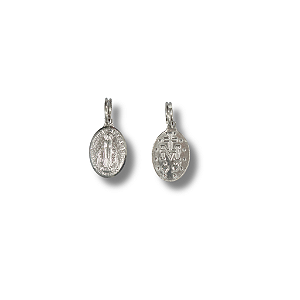 MINI Medalha Nossa Senhora das Graças Inox