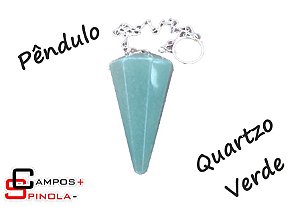Pêndulo Quartzo Verde