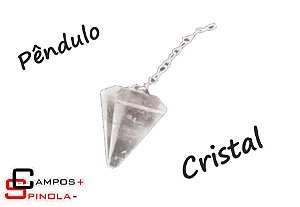 Pêndulo Pedra Cristal