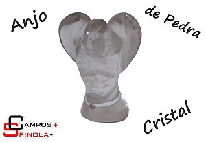 Anjo em Quartzo Cristal