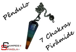 Pêndulo 7 Chakras Pirâmide