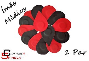 1 Par de Ímãs Médios