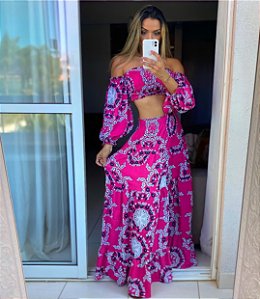 Conjunto Bandanna Pink
