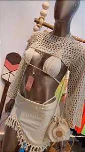 Bolero Crochê Moana