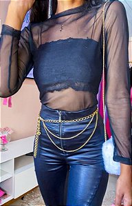 Calça Courino Vision