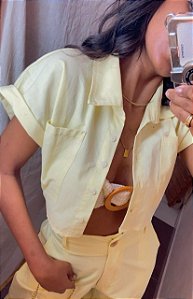 Cropped Jasmine Linho