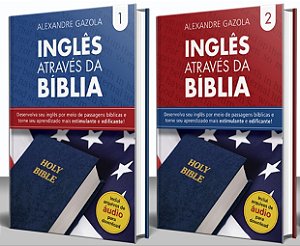 Combo Vol. 1 e 2 - Inglês através da Bíblia