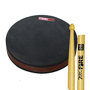 Kit Pad 7,5'' Dupla Face EVA 7mm + Baqueta ProFire 2B