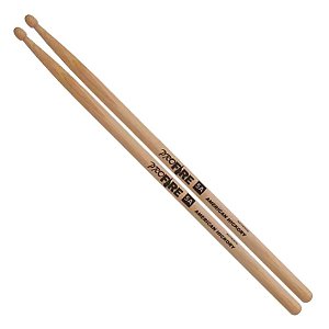Baqueta Pro Fire American Hickory 5A Ponta de Madeira