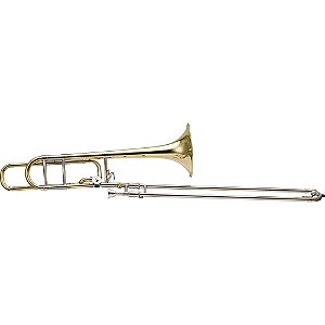 Trombone de Vara Harmonics Tenor Bb/F HSL-801L Laqueado