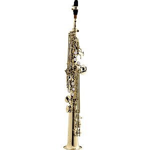 Saxofone Harmonics Bb HST410L Soprano Reto Laqueado