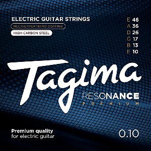Encordoamento Para Guitarra 010-046 Resonance Premium Tagima