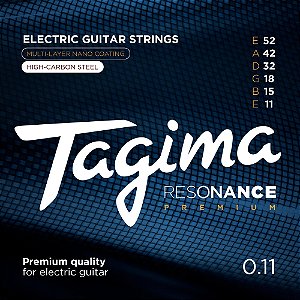 Encordoamento Para Guitarra 011-052 Resonance Premium Tagima