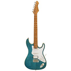 Guitarra Aria Pro II 714-MK2 Fullerton Turquoise Blue