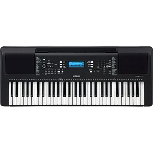 Teclado Yamaha PSR-E373 Arranjador Preto