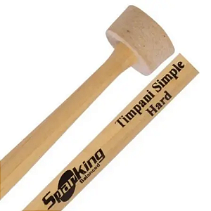 Baqueta Spanking Timpani Simple Hard Ponta de Feltro