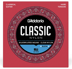 Encordoamento D'addario Nylon Violão Student Classics Hard