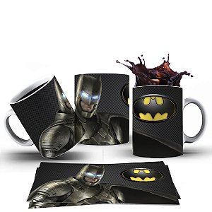 Caneca Xícara Personalizada Batman Cerâmica 325ml