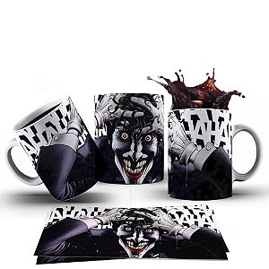 Caneca Xícara Personalizada Coringa Cerâmica 325ml