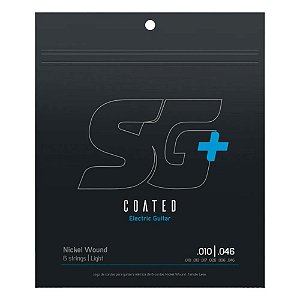 ENCORDOAMENTO SG+ COATED P/ GUITARRA .010 LEVE