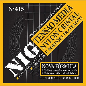 Encordoamento Para Violão Nylon 028 N415 NIG