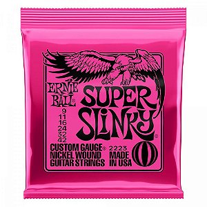 Encordoamento Ernie Ball 009 Hybrid Slinky p/ Guitarra