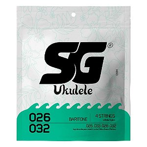 Encordoamento Para Ukulele Barítono 0.26 SG