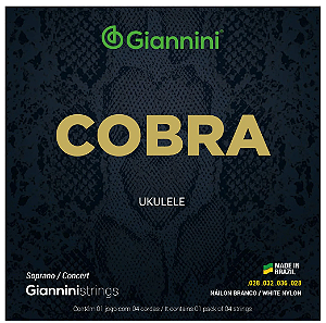 Encordoamento Para Ukulele Nylon Concert Giannini Geuks