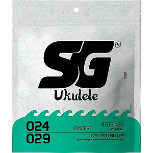Encordoamento Para Ukulele em Nylon .024 Concert SG