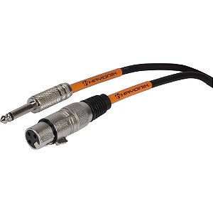 Cabo Para Microfone Player XLR(F) X P10 5m Preto Hayonik