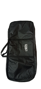 Capa p/ Teclado 5/8 Cooperbag Personalizada Musical Beats preta